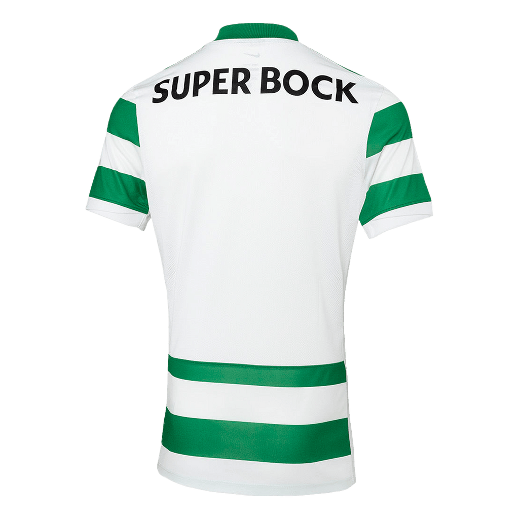 Camiseta de fútbol local del Sporting CP 25/26 verde y blanco