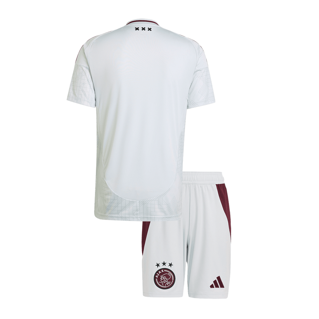 Kid's Ajax Third Away Soccer Jersey Kit(Jersey+Shorts) 2024/25
