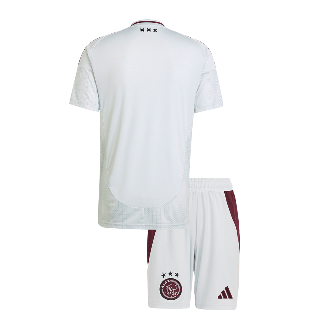 2024/25 Kid's Ajax Third Away Soccer Jersey Kit(Jersey+Shorts)
