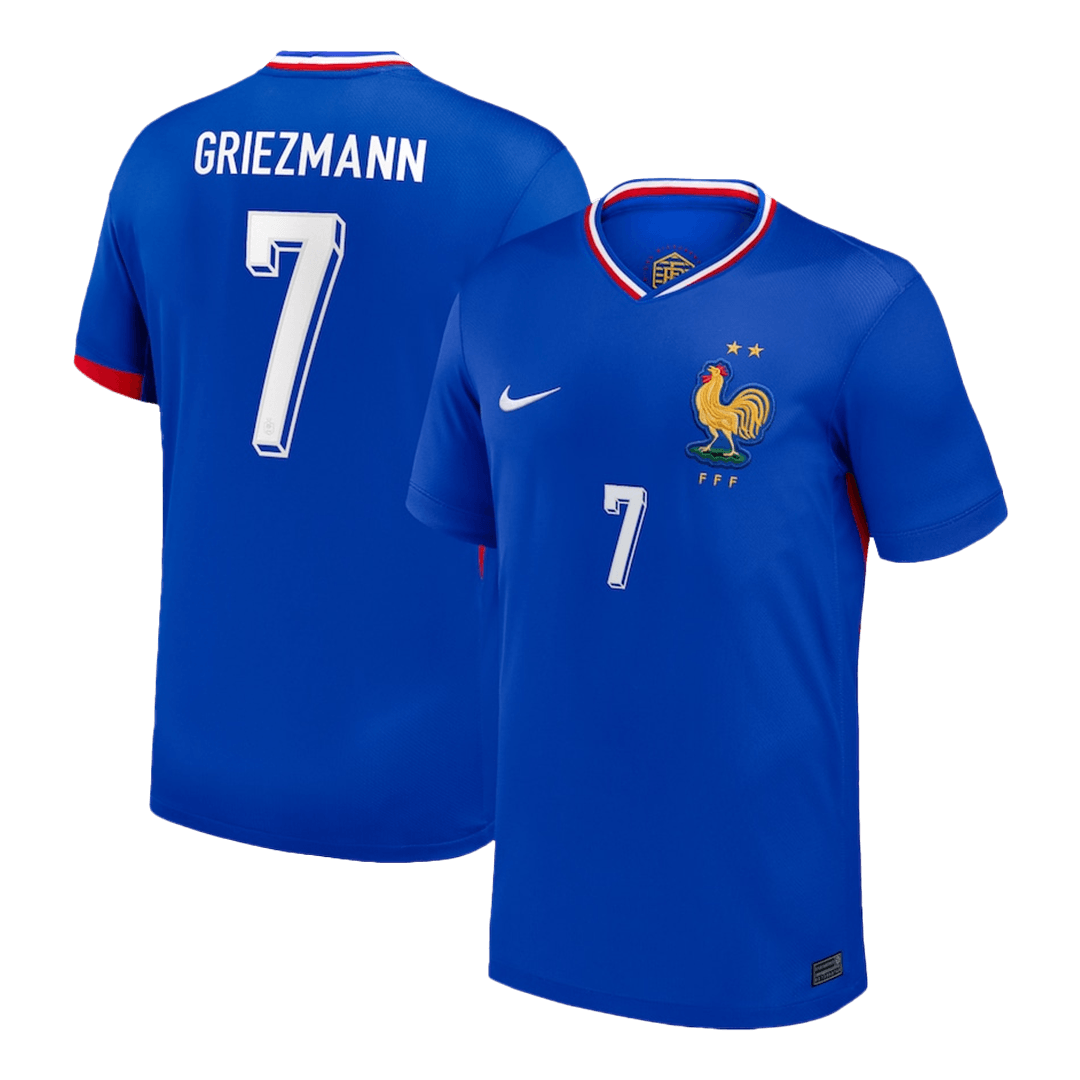 France GRIEZMANN #7 Home Jersey EURO 2024 - Football Shirt | SmartJerseys | Official Quality