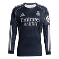Real Madrid Long Sleeve Away Soccer Jersey 2025/26 - Football Shirt | SmartJerseys | Official Quality