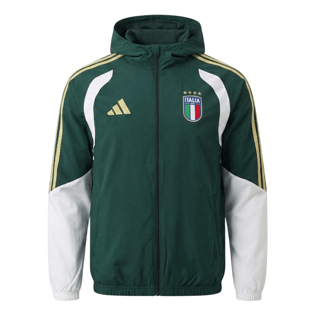 Italy Hoodie Training Kit 2026 - Green (Top+Pants)