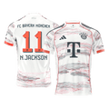 Bayern Munich N.JACKSON #11 Away Soccer Jersey 2025/26 - Football Shirt | SmartJerseys | Official Quality