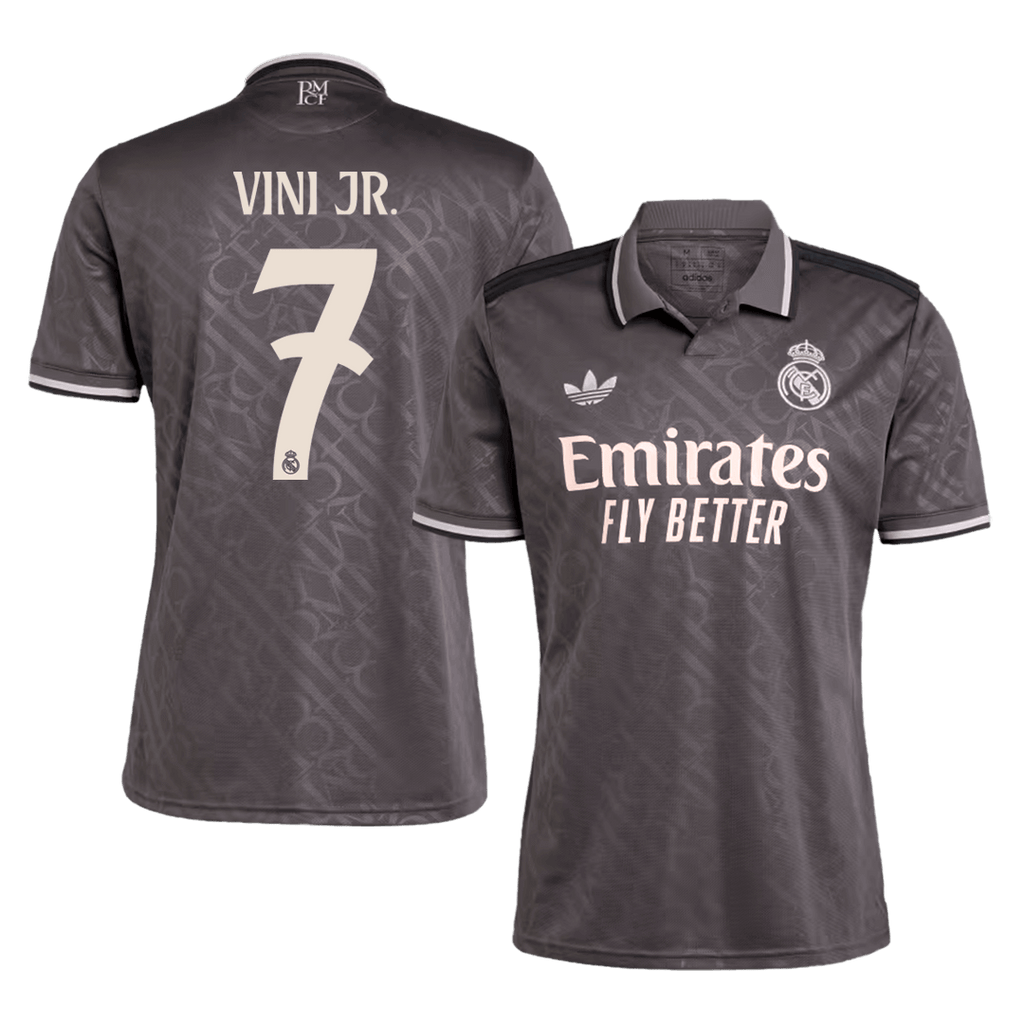 Real Madrid VINI JR. #7 Third Away Jersey 2024/25 - Football Shirt | SmartJerseys | Official Quality