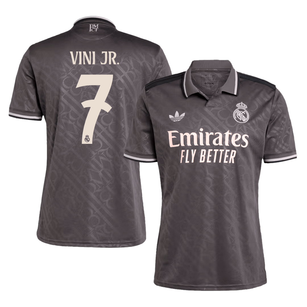 Real Madrid VINI JR. #7 Third Away Jersey 2024/25 - Football Shirt | SmartJerseys | Official Quality