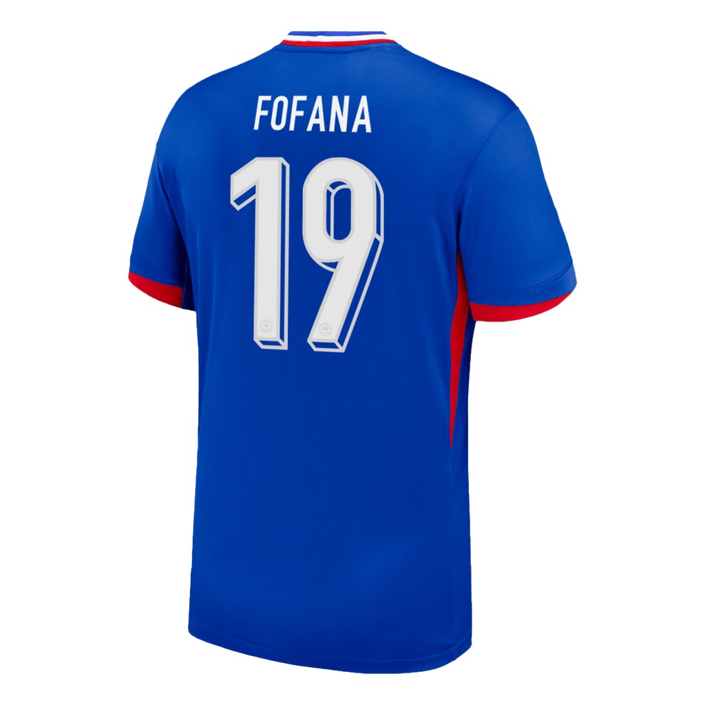 Camiseta FOFANA #19 Francia Eurocopa Local 2024 Azul 