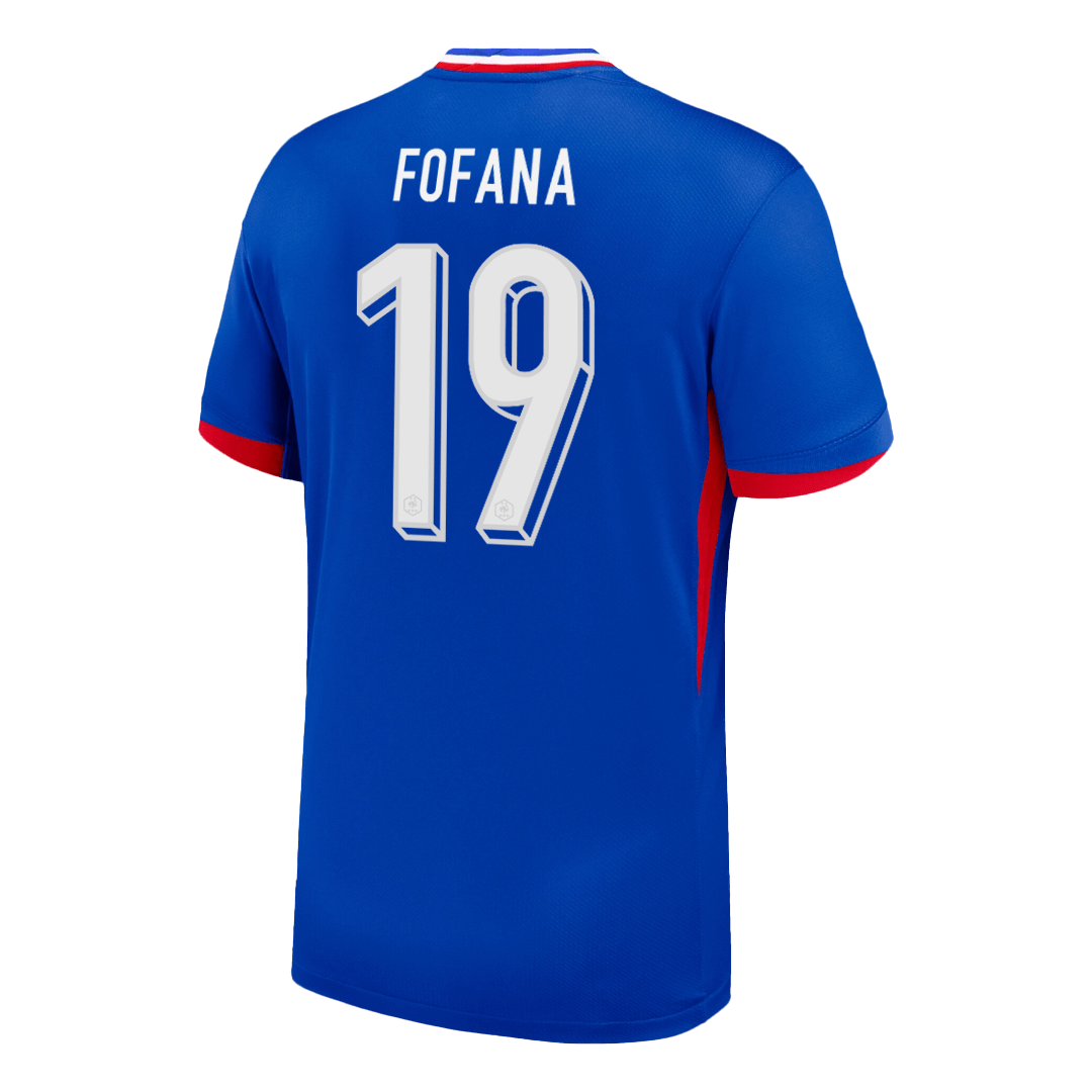 Camiseta FOFANA #19 Francia Eurocopa Local 2024 Azul 