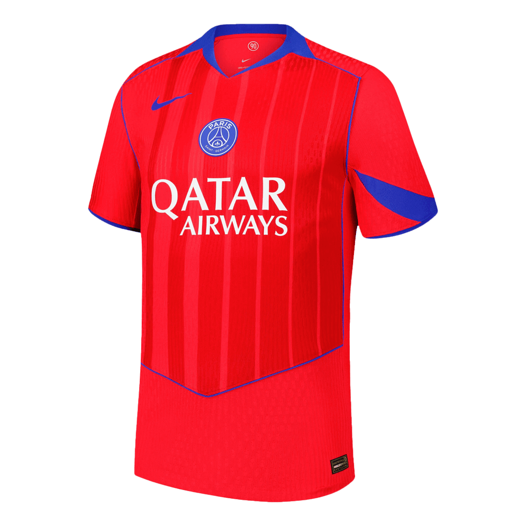 HAKIMI #2 Authentic PSG Third  Soccer Jersey 25/26 Red