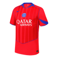 Authentic PSG Third Away Soccer Jersey 25/26 Red - Football Shirt | SmartJerseys | Official Quality
