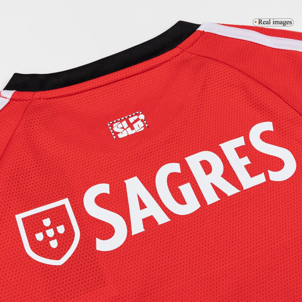 Kid's Benfica Home Soccer Jersey Kit 25/26 Red