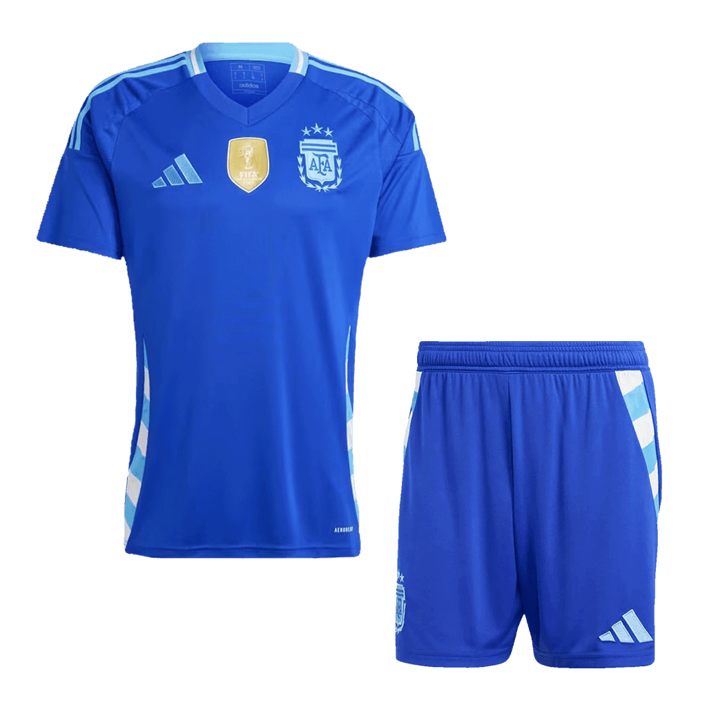 Argentina Away Jersey Kit 2024 (Jersey+Shorts) - Football Shirt | SmartJerseys | Official Quality