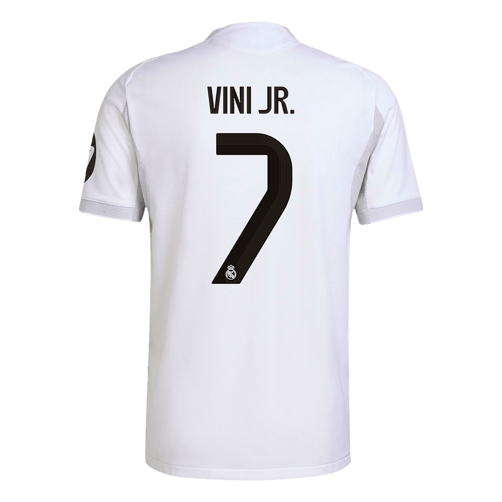 Camiseta de fútbol local VINI JR. #7 del Real Madrid auténtica 2025/26