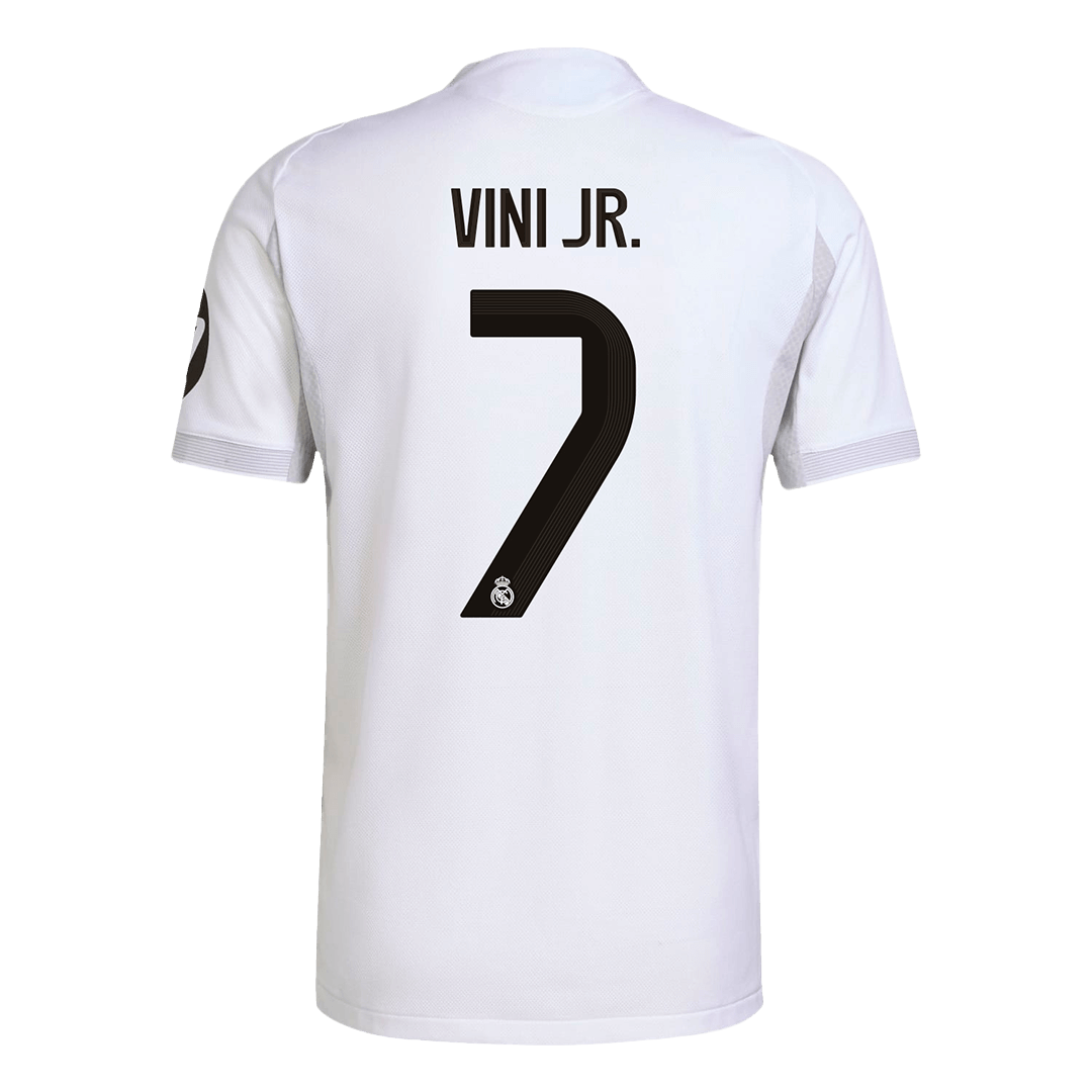 Camiseta de fútbol local VINI JR. #7 del Real Madrid auténtica 2025/26