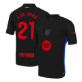 Barcelona F.DE JONG #21 Away Soccer Jersey Authentic 2024/25 - Spotify Logo Without Text - Football Shirt | SmartJerseys | Official Quality