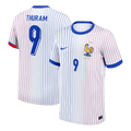 THURAM #9 France Euro Away Soccer Jersey 2024 White - Football Shirt | SmartJerseys | Official Quality