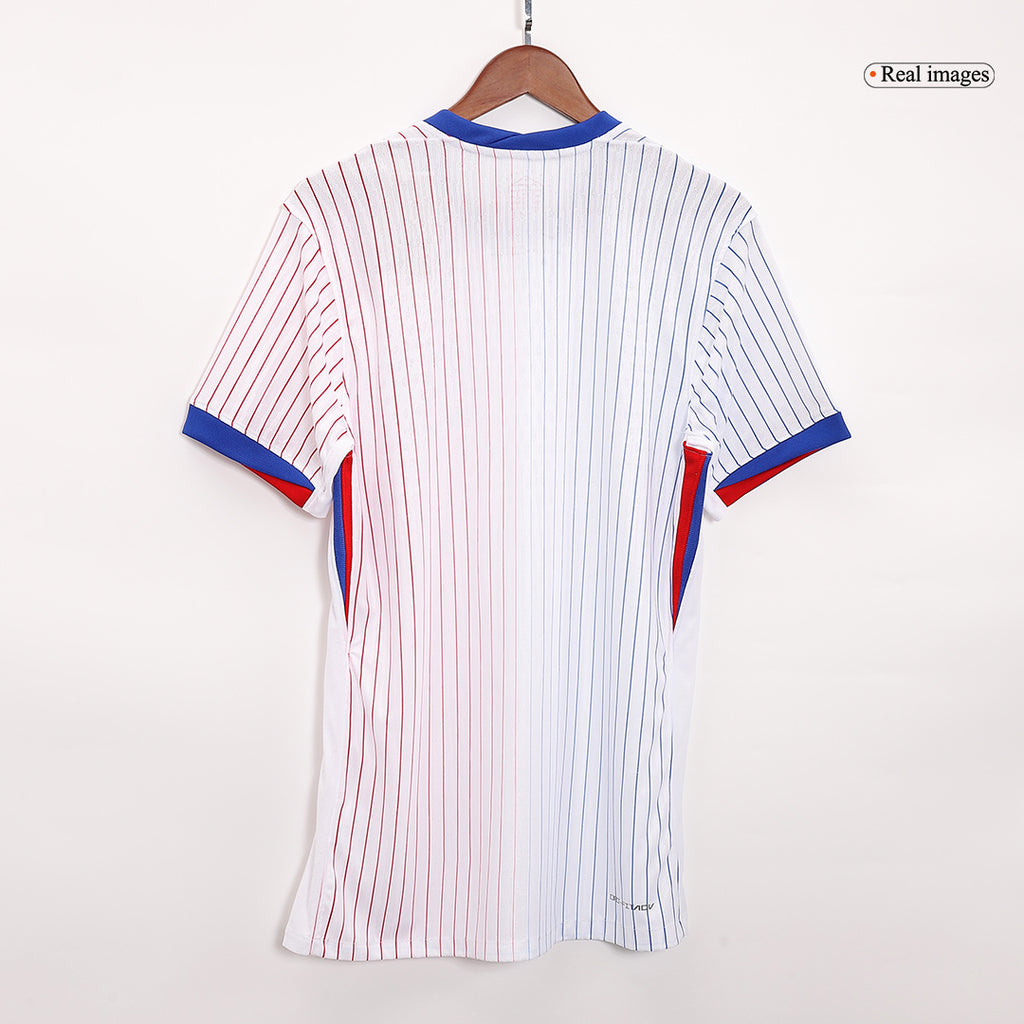 Maillot extérieur authentique de l'équipe de France pour l'EURO 2024 