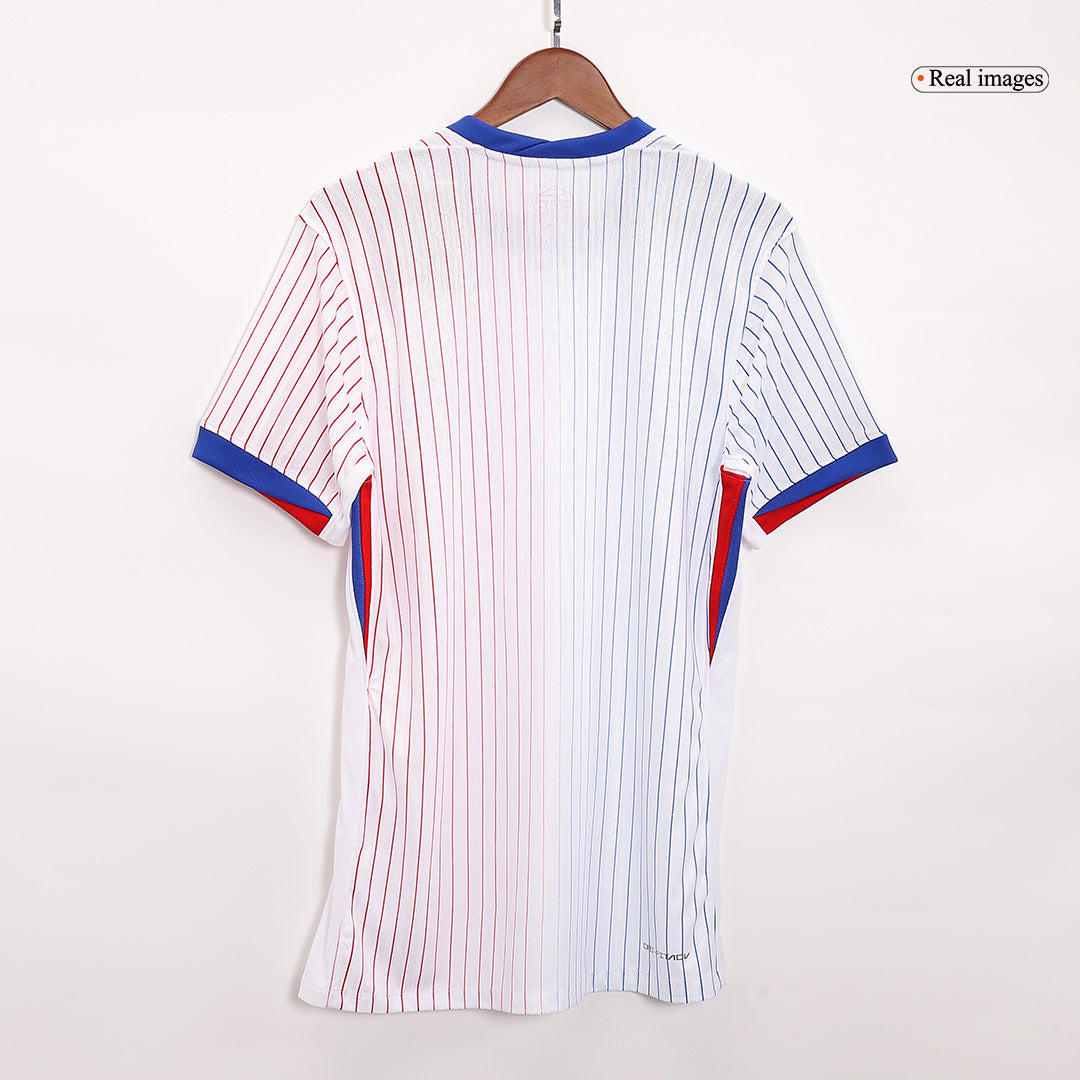 Maillot extérieur authentique de l'équipe de France pour l'EURO 2024 