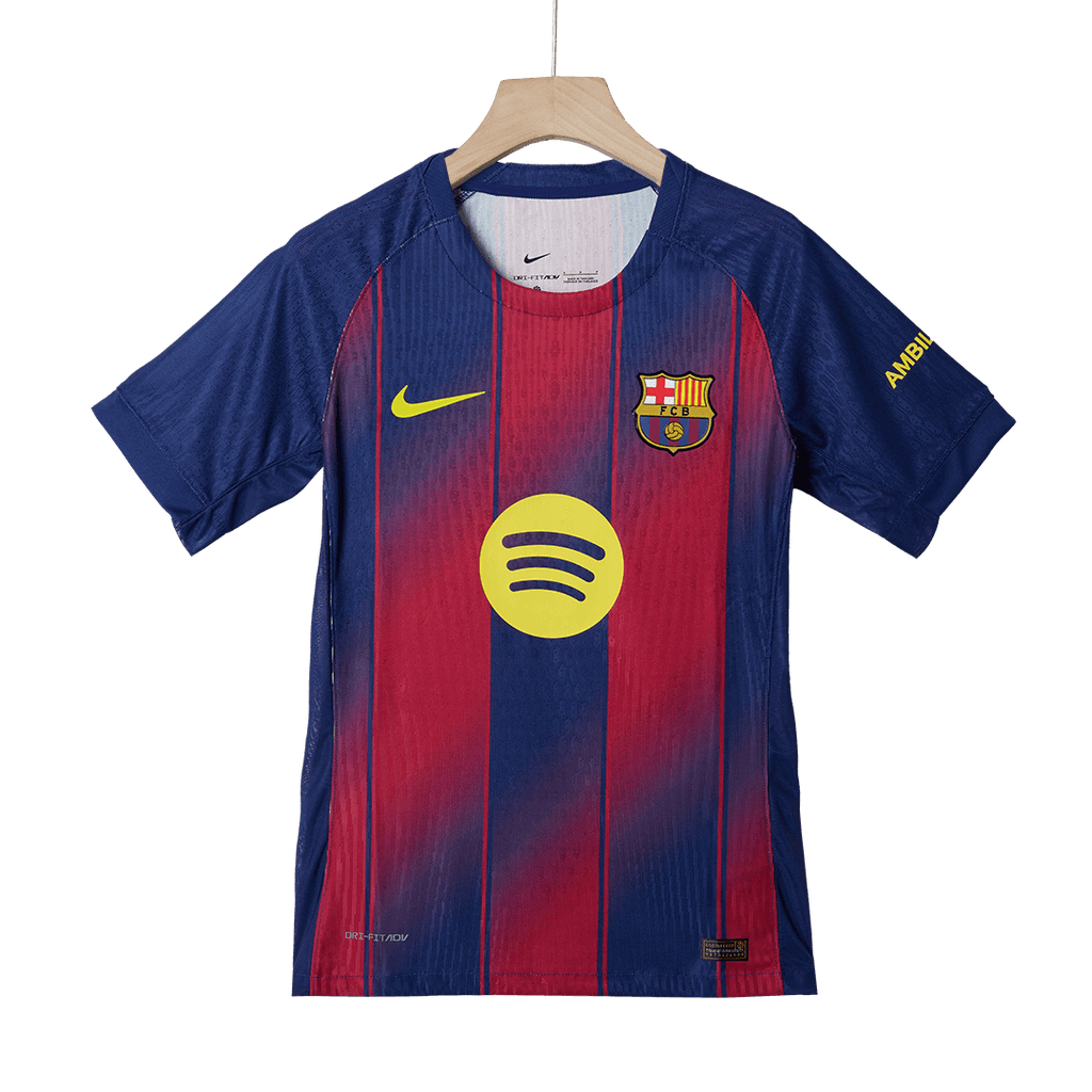 Camiseta de fútbol local auténtica del Barcelona Rashford n.° 14 2025/26 - Edición UCL