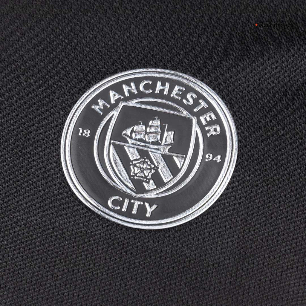 Manchester City Away Soccer Jersey 2025/26 Black