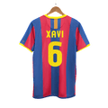 Barcelona XAVI #6 Home Soccer Jersey Retro 2010/11 - Football Shirt | SmartJerseys | Official Quality