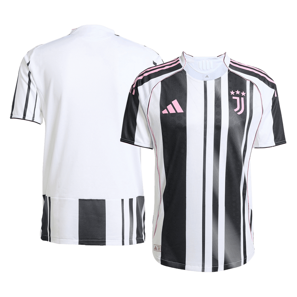 Authentic Juventus Home Soccer Jersey 2025/26 Black&White