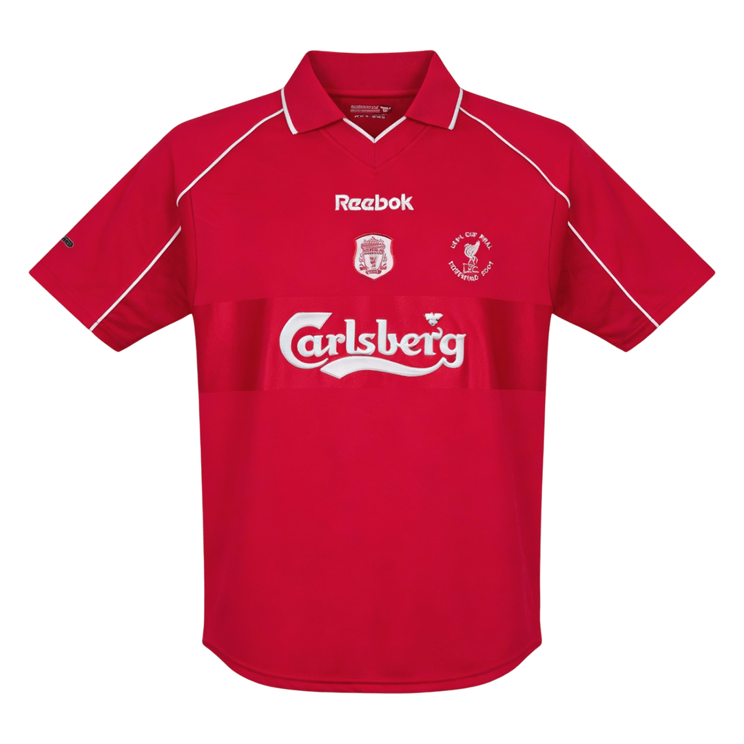 Liverpool Home Soccer Jersey Retro 2000/01