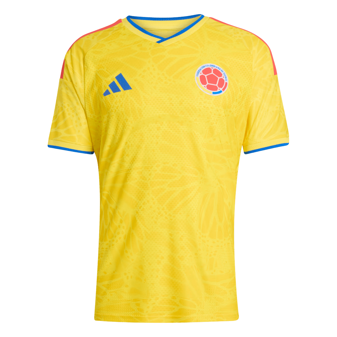Colombia Home Soccer Jersey Authentic 2026 - Football Shirt | SmartJerseys | Official Quality