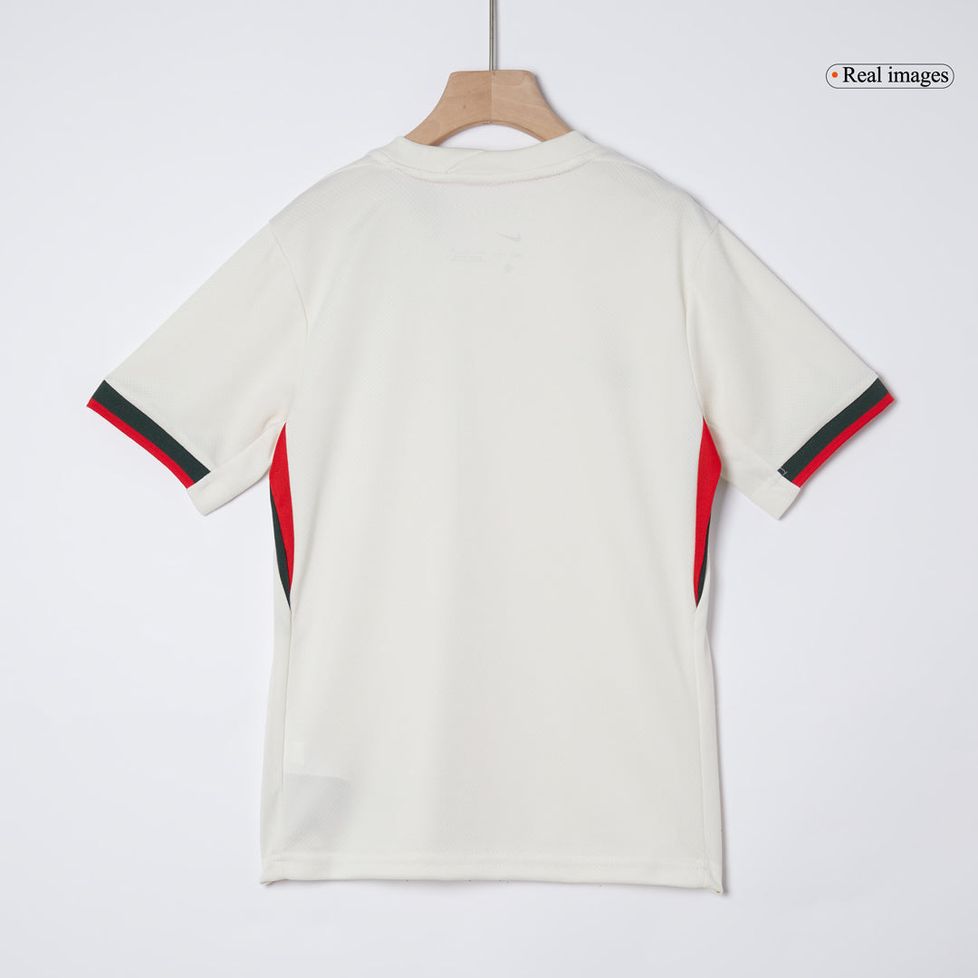 Camiseta de visitante del Chelsea 2025/26 para niños (camiseta y pantalón corto)