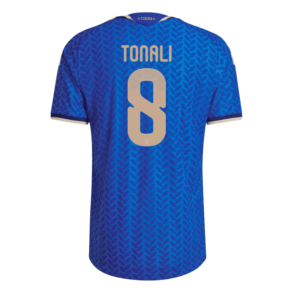 Camiseta de fútbol local auténtica de Italia TONALI #8 2026