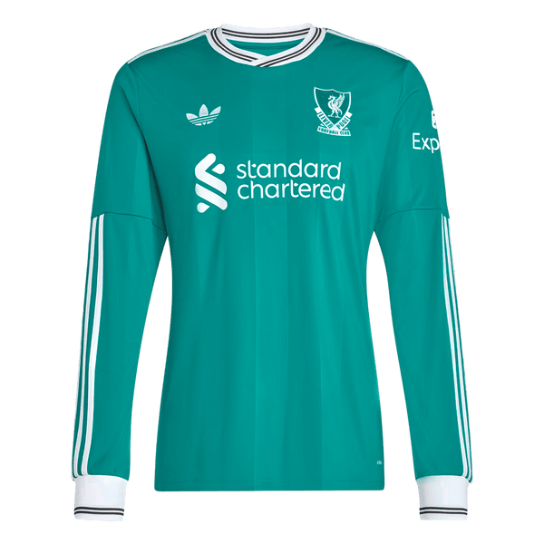 2025/26 Liverpool Long Sleeve Third Away Soccer Jersey - Football Shirt | SmartJerseys | Official Quality