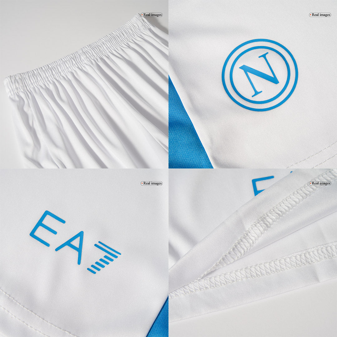 Camiseta de fútbol local del Napoli 2024/25 para niños (camiseta y pantalón corto)