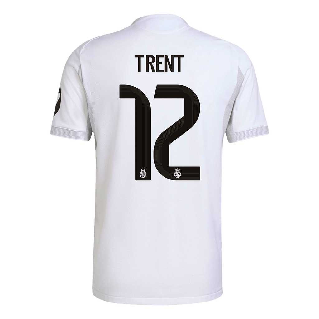 Real Madrid TRENT #12 Home Soccer Jersey Authentic 2025/26