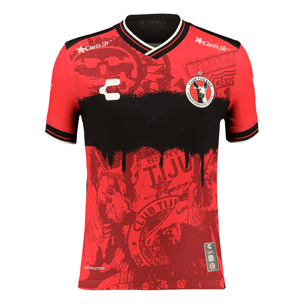 Club Tijuana Home Soccer Jersey 2025/26 - Football Shirt | SmartJerseys | Official Quality