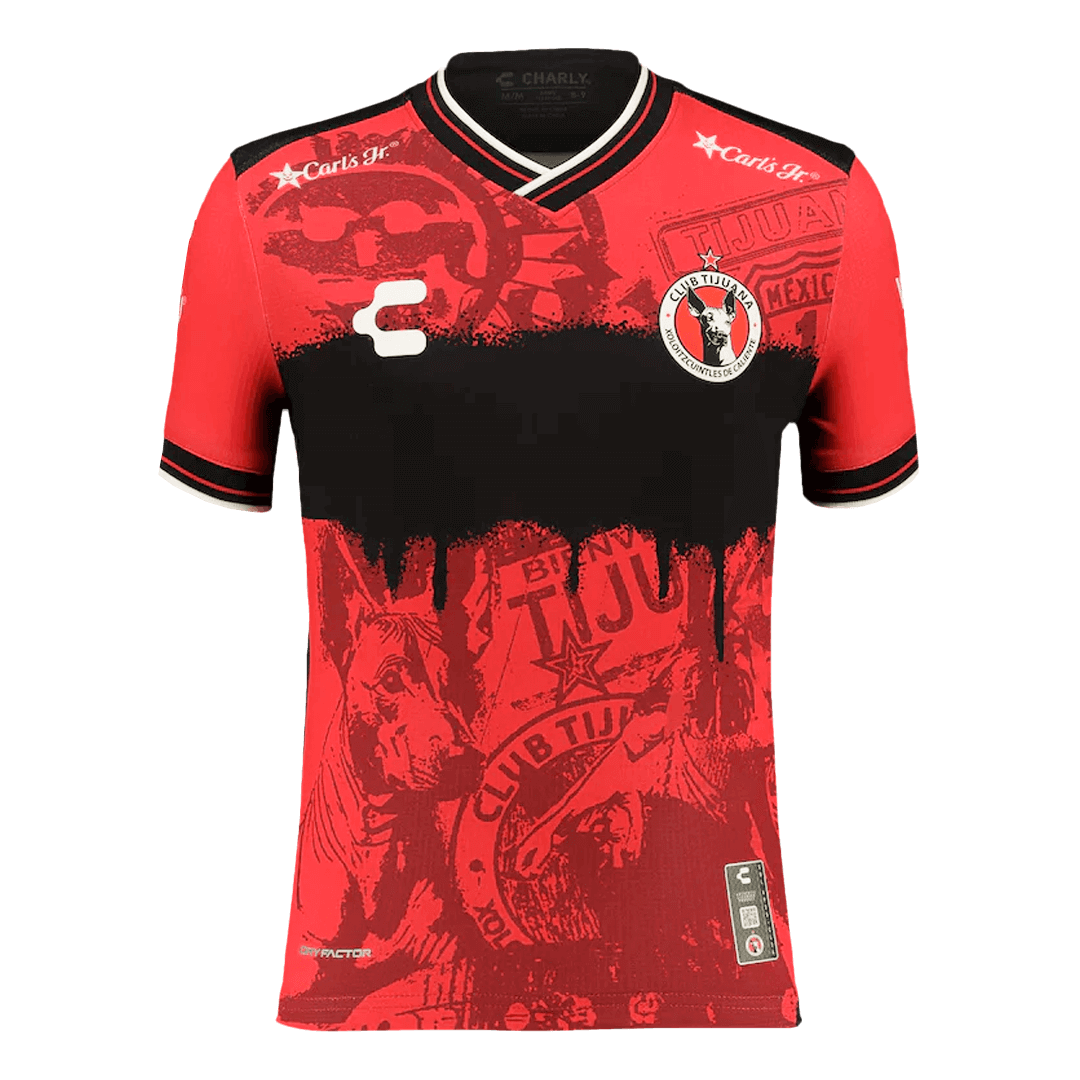Club Tijuana Home Soccer Jersey 2025/26 - Football Shirt | SmartJerseys | Official Quality