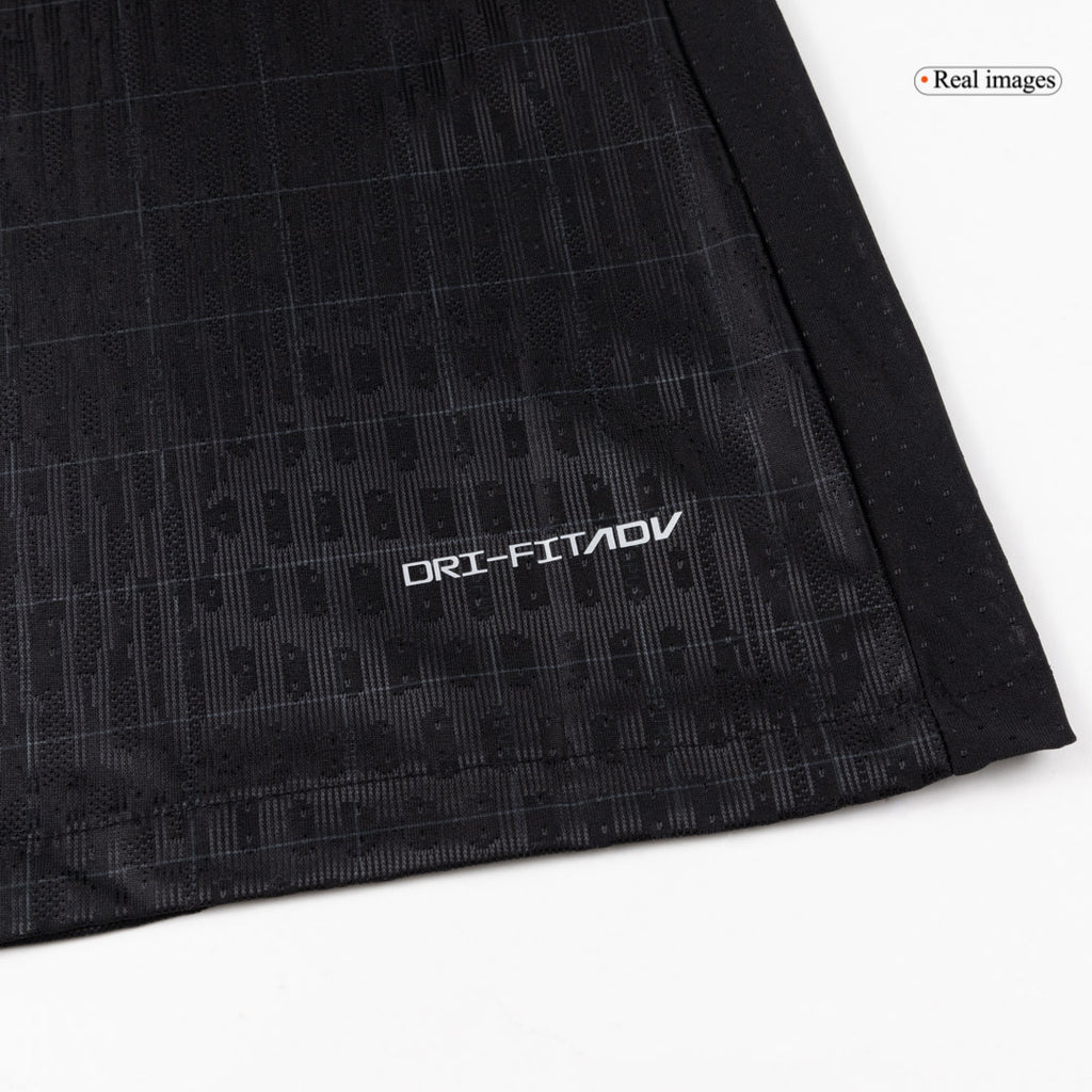 Camiseta de fútbol auténtica del Tottenham Hotspur de visitante 25/26, negra