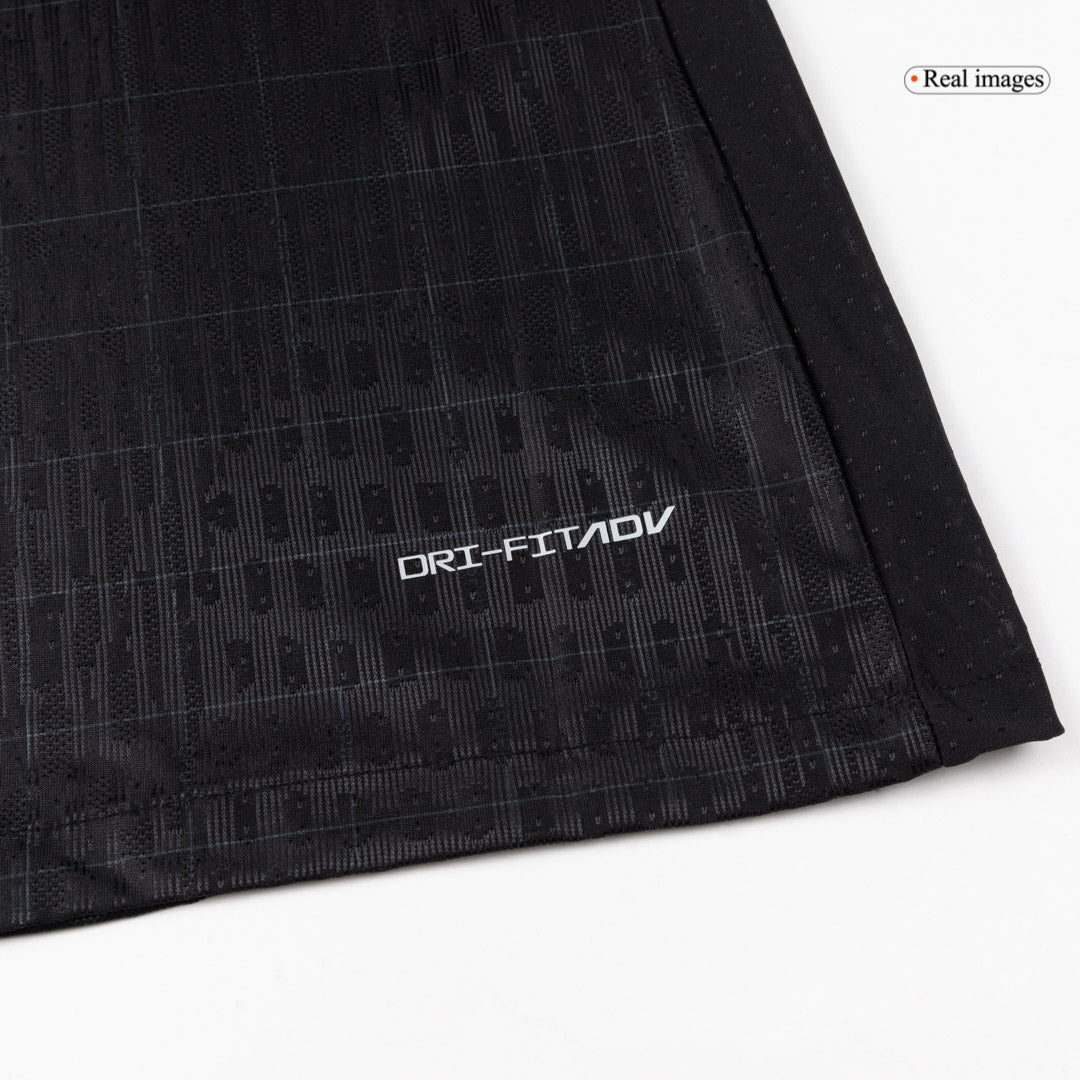 Camiseta de fútbol auténtica del Tottenham Hotspur de visitante 25/26, negra
