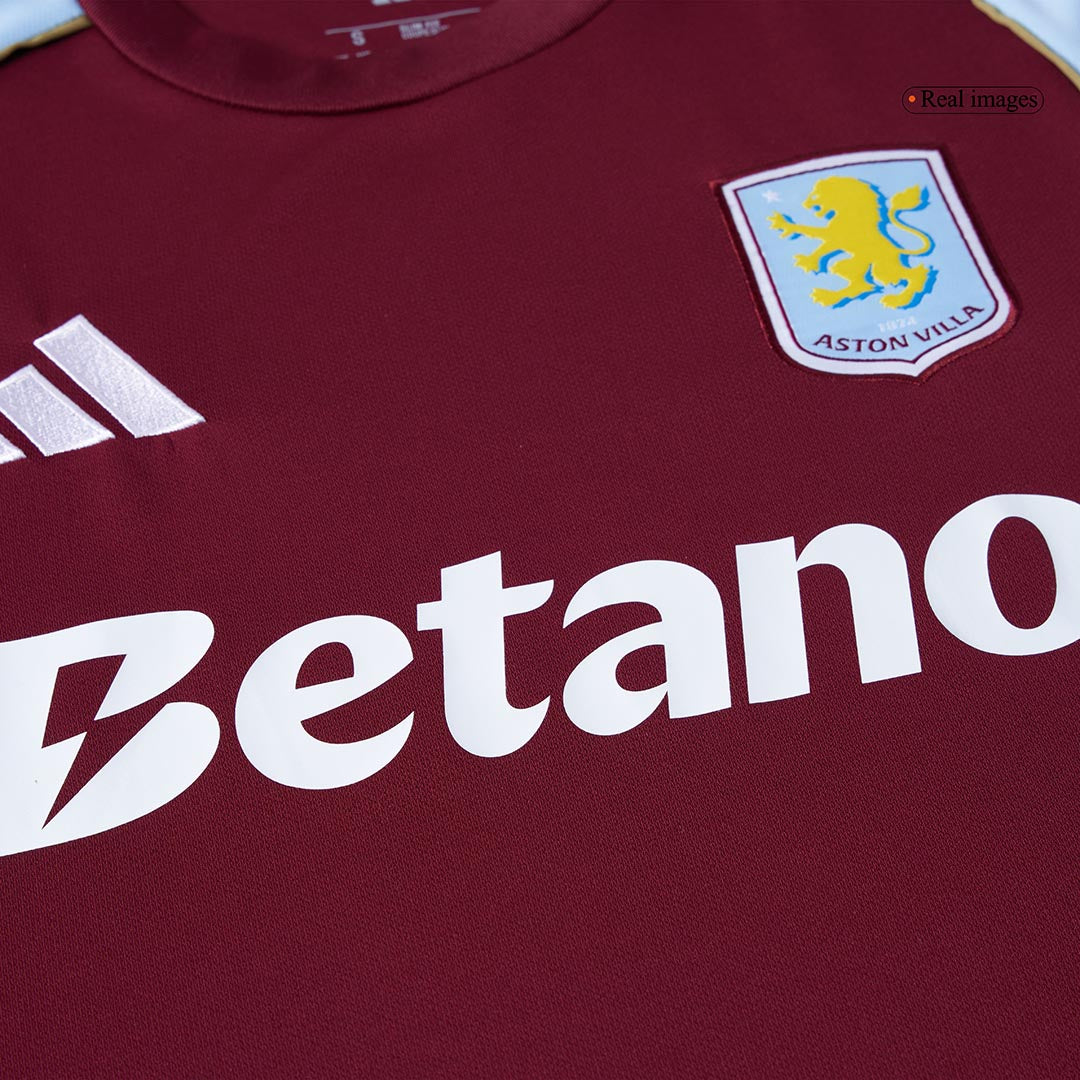 Maillot domicile d'Aston Villa 2025/26
