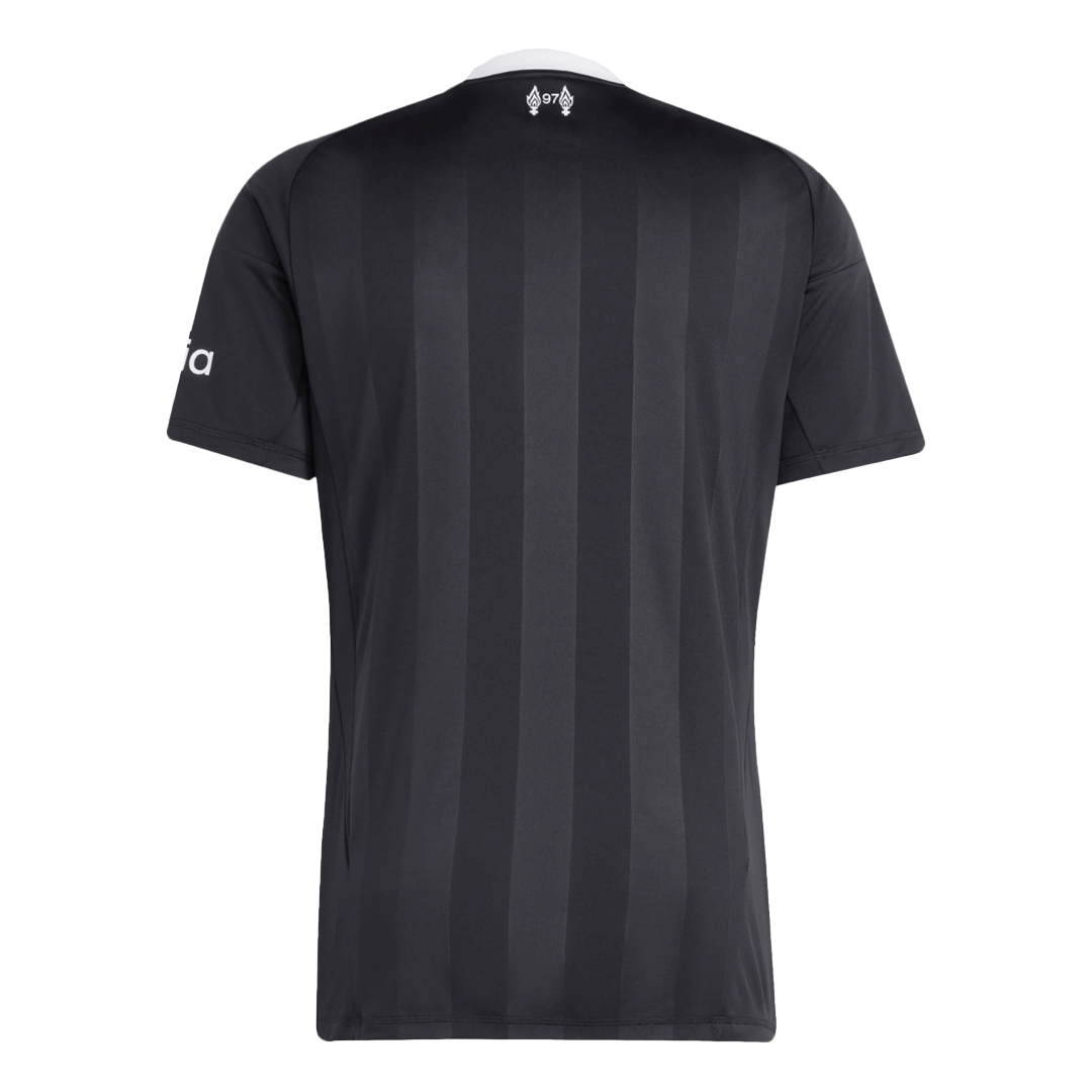 Liverpool Goalkeeper Soccer Jersey 25/26 Black