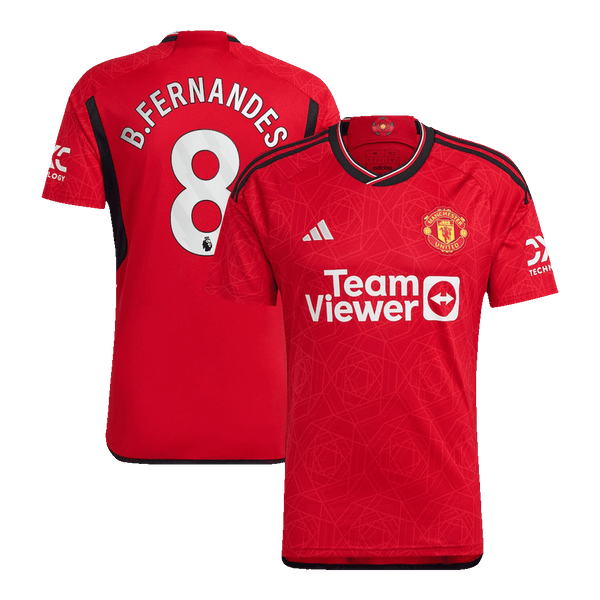 Manchester United B.FERNANDES #8 Home Jersey 2023/24