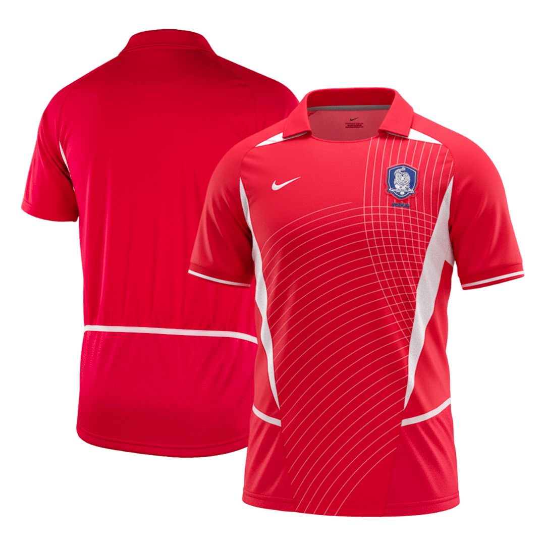 South Korea Home Soccer Jersey Retro 2002