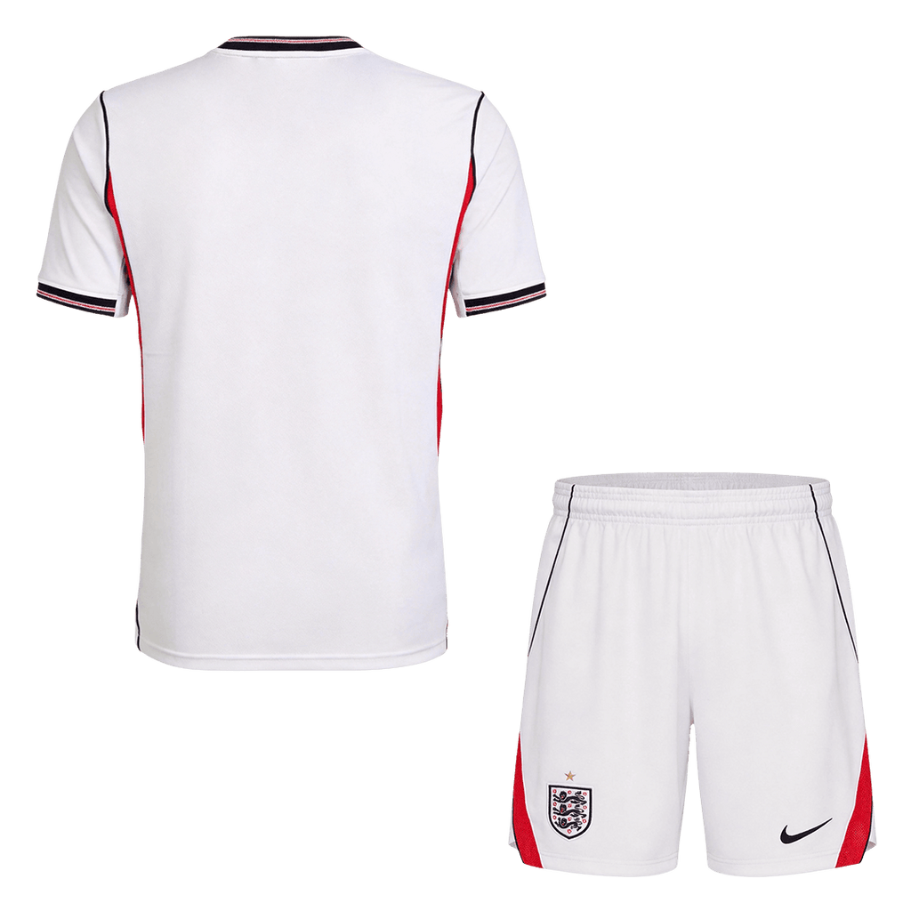 England Home Soccer Jersey Kit (Jersey+Shorts) World Cup 2026 White