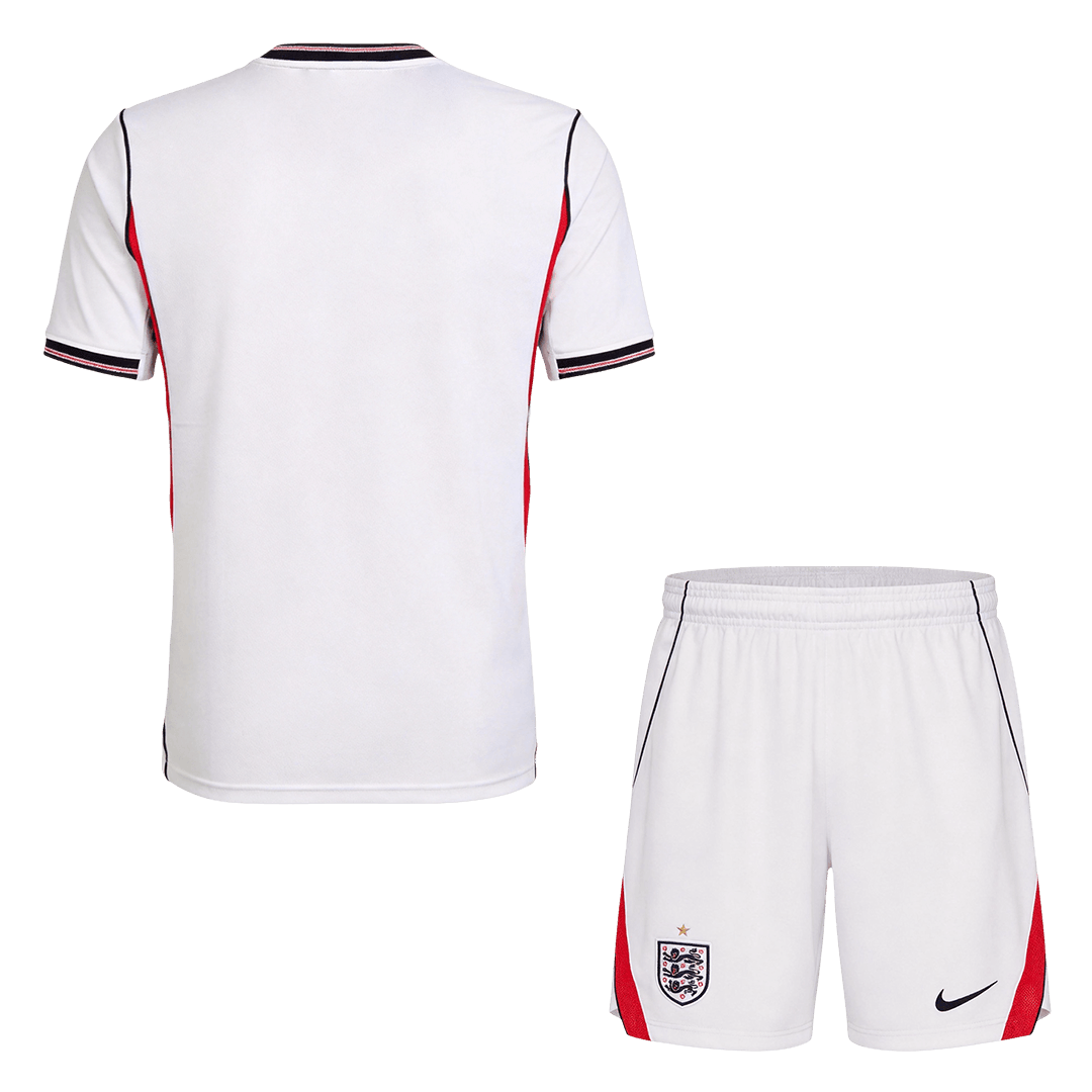 England Home Soccer Jersey Kit (Jersey+Shorts) World Cup 2026 White