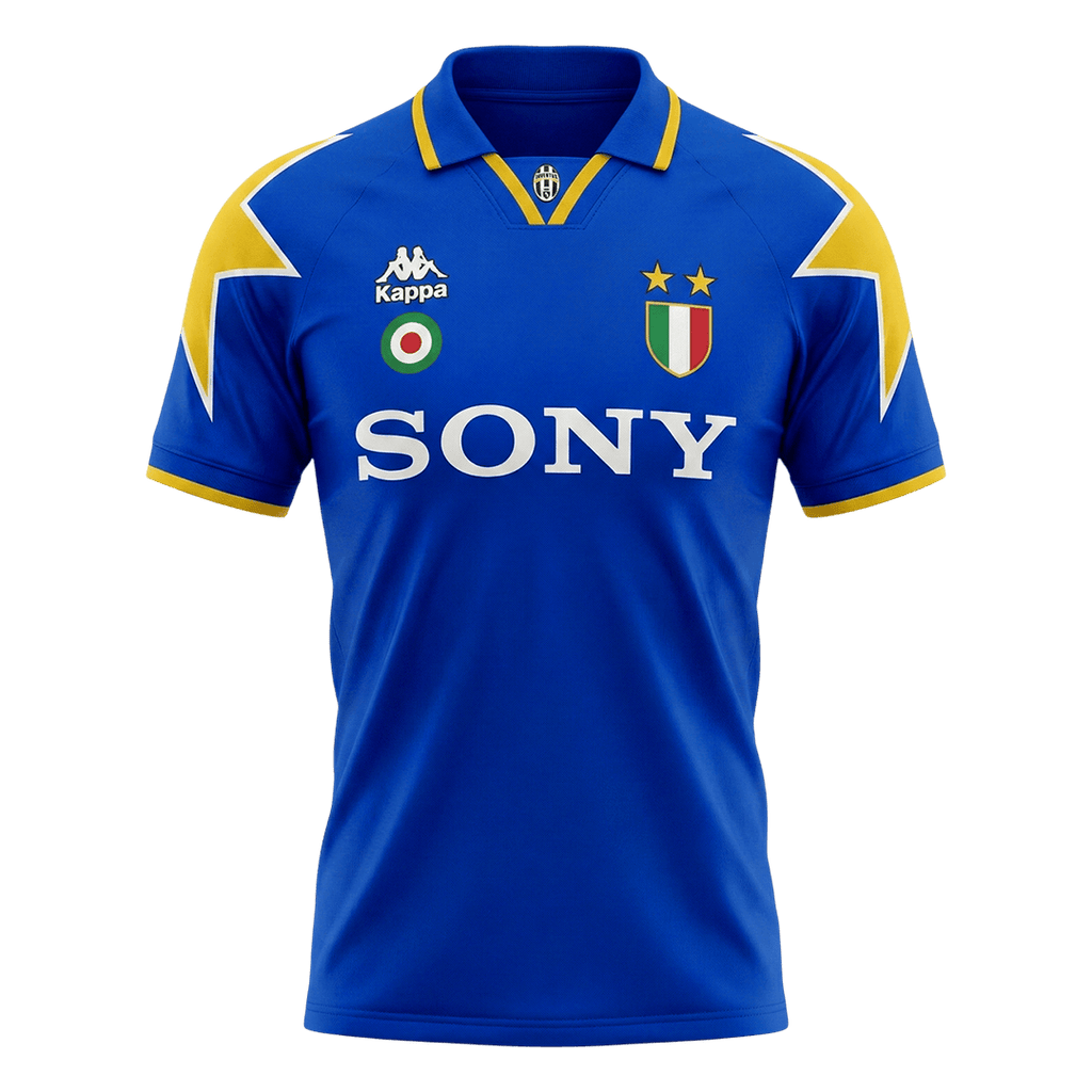 Maillot de football extérieur rétro de la Juventus 1995/96