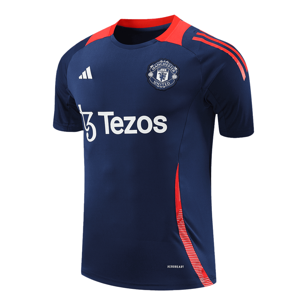 Camiseta de fútbol prepartido del Manchester United 2024/25