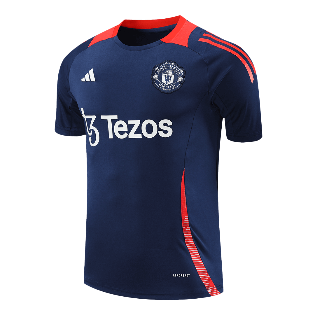 Camiseta de fútbol prepartido del Manchester United 2024/25