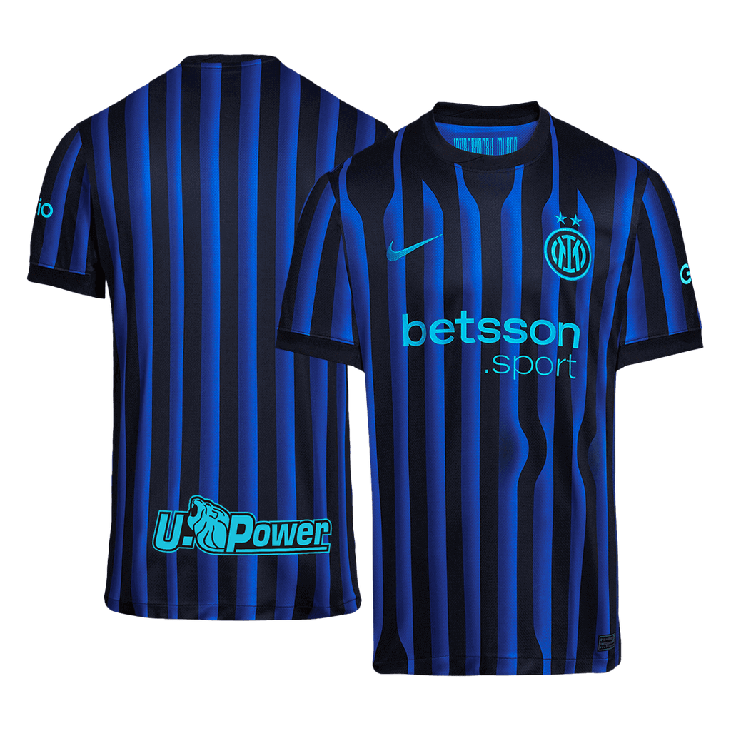 Inter Milan Home Soccer Jersey 2025/26 Blue&Black