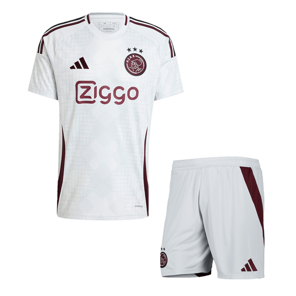Ajax Third Away Soccer Jersey Kit 2024/25 (Jersey+Shorts) - Football Shirt | SmartJerseys | Official Quality