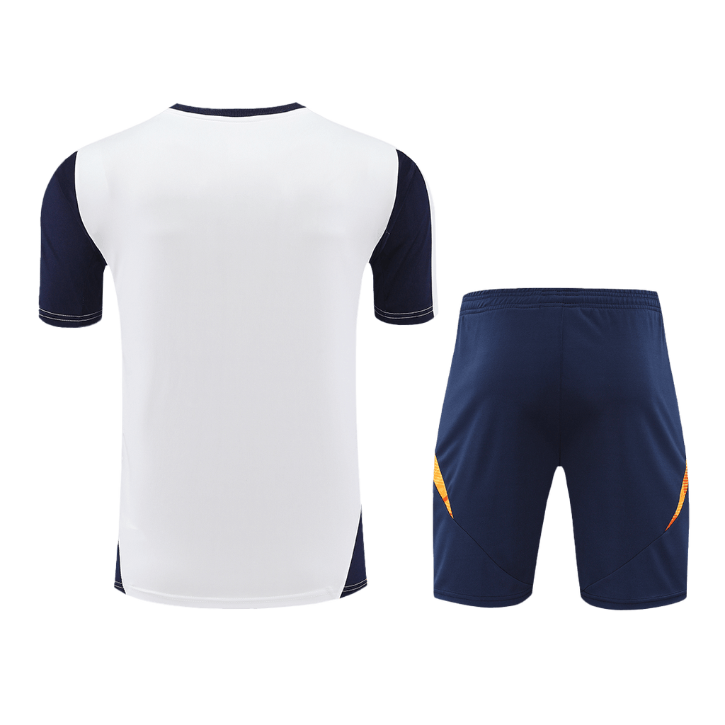 Real Madrid Pre-Match Training Soccer Jersey Kit 2024/25 (Jersey+Shorts)