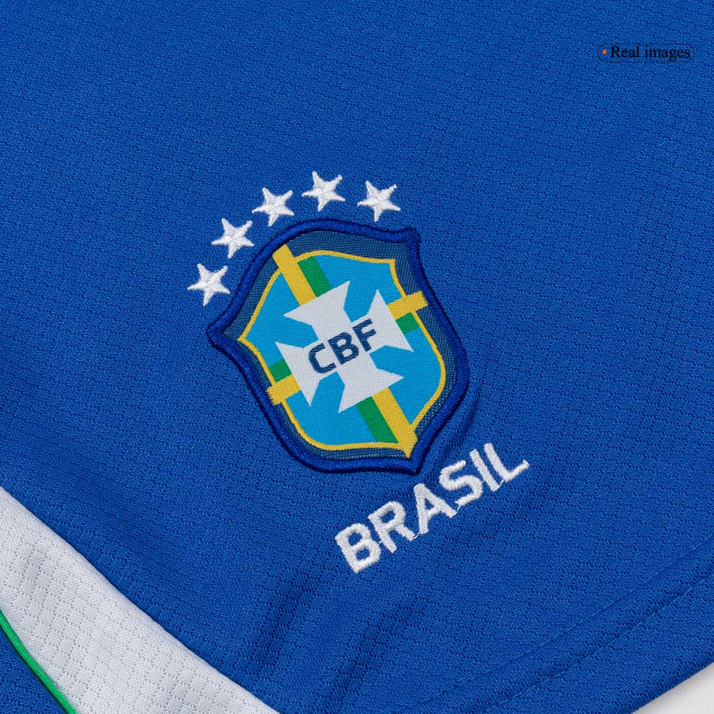 Kid's Brazil Home Soccer Jersey Kit(Jersey+Shorts) World Cup 2026 Yellow