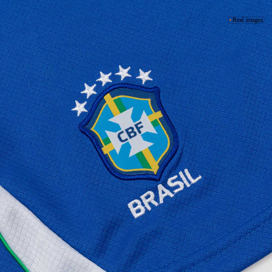 Kid's Brazil Home Soccer Jersey Kit(Jersey+Shorts) World Cup 2026 Yellow